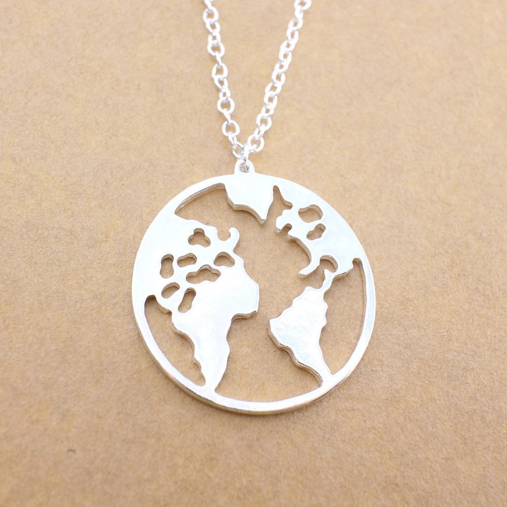 One World Wanderlust Necklace Necklace