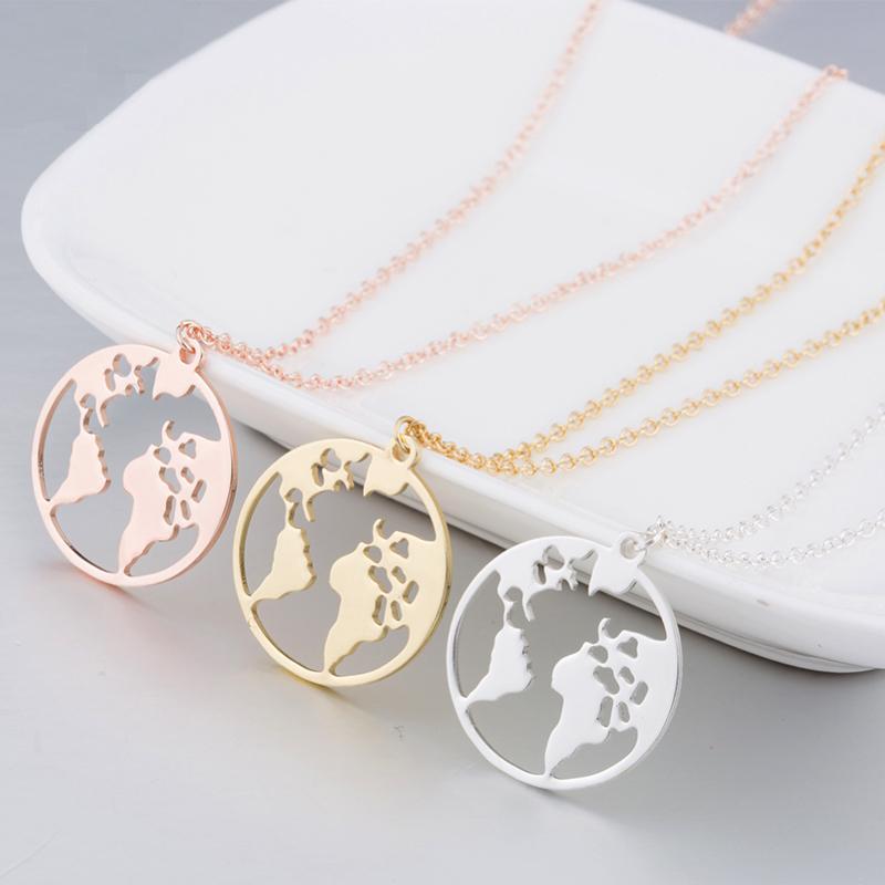 One World Wanderlust Necklace Necklace