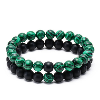 Universe Of Opportunity Malachite Bracelet Set