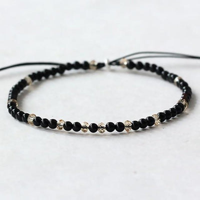 Powerful Mini Gemstone Bracelet Black Onyx Bracelet