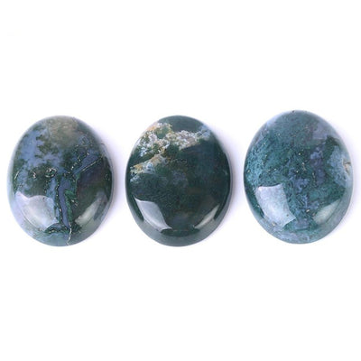 Moss Agate Purifying Cabochon