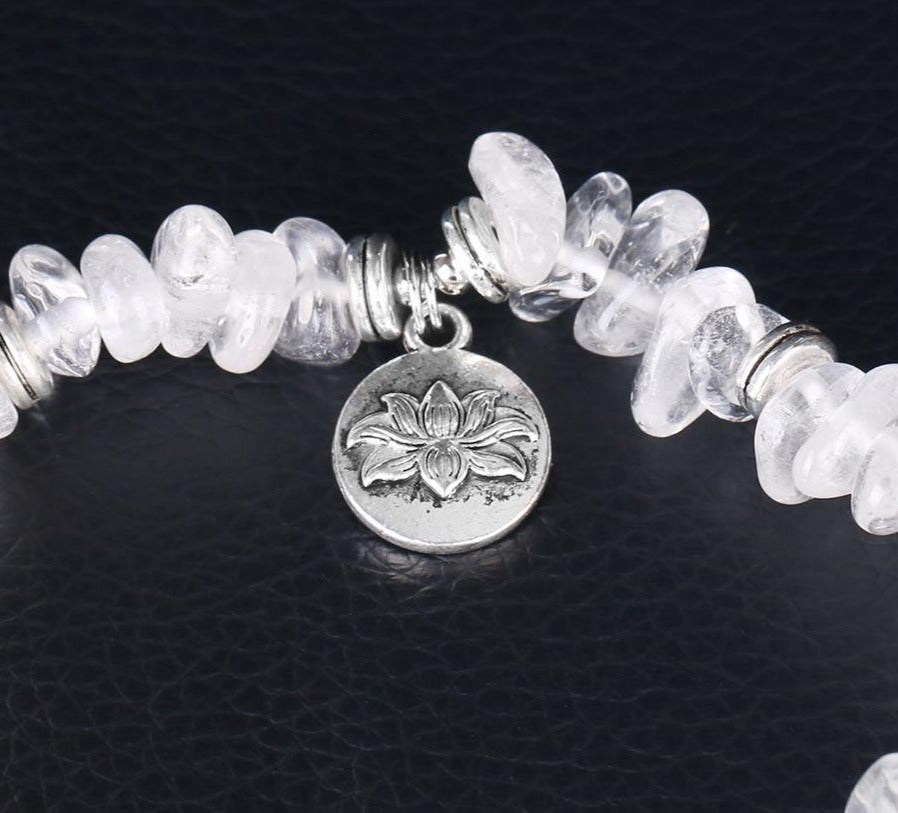 Clear Quartz Positivity Bracelet