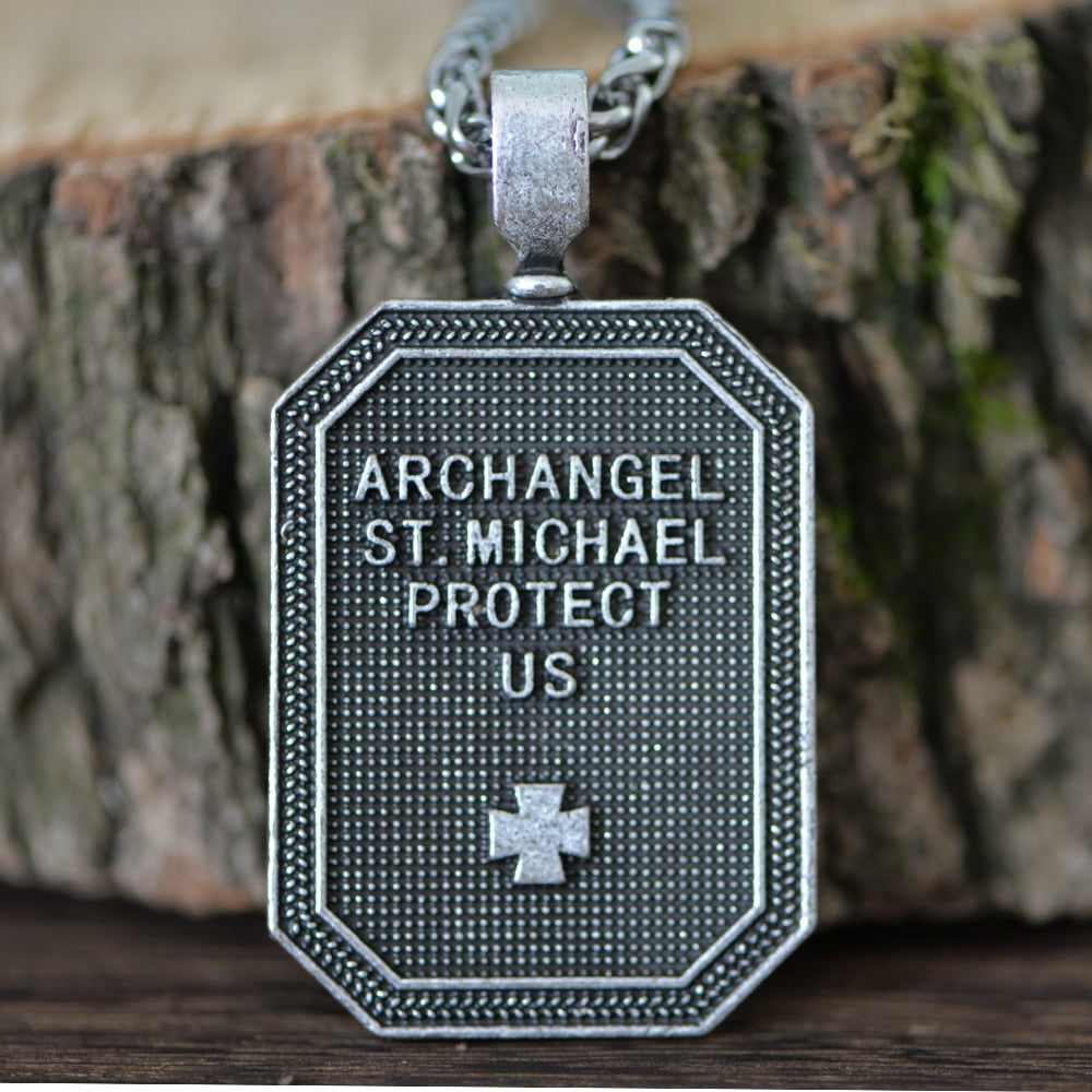 Archangel Michael Protection Necklace