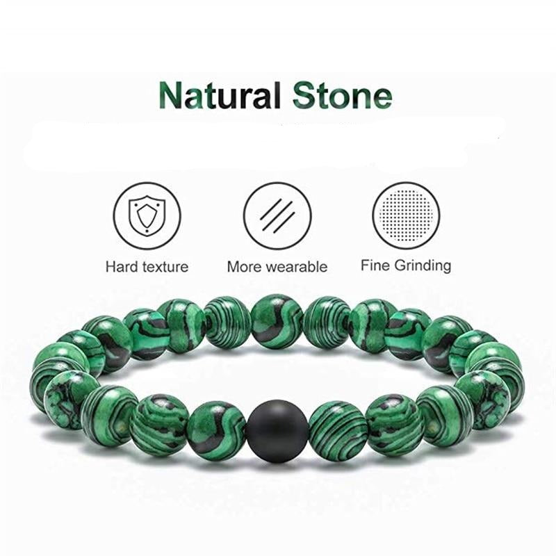 Universe Of Opportunity Malachite Bracelet Set