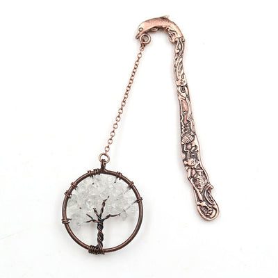 Vintage Tree of Life Charm Bookmark