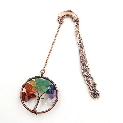 Vintage Tree of Life Charm Bookmark