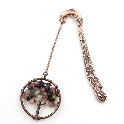 Vintage Tree of Life Charm Bookmark