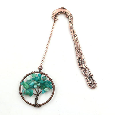 Vintage Tree of Life Charm Bookmark