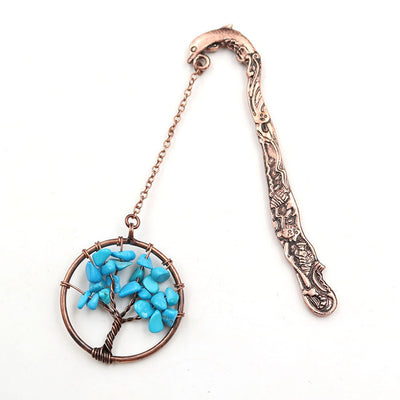 Vintage Tree of Life Charm Bookmark