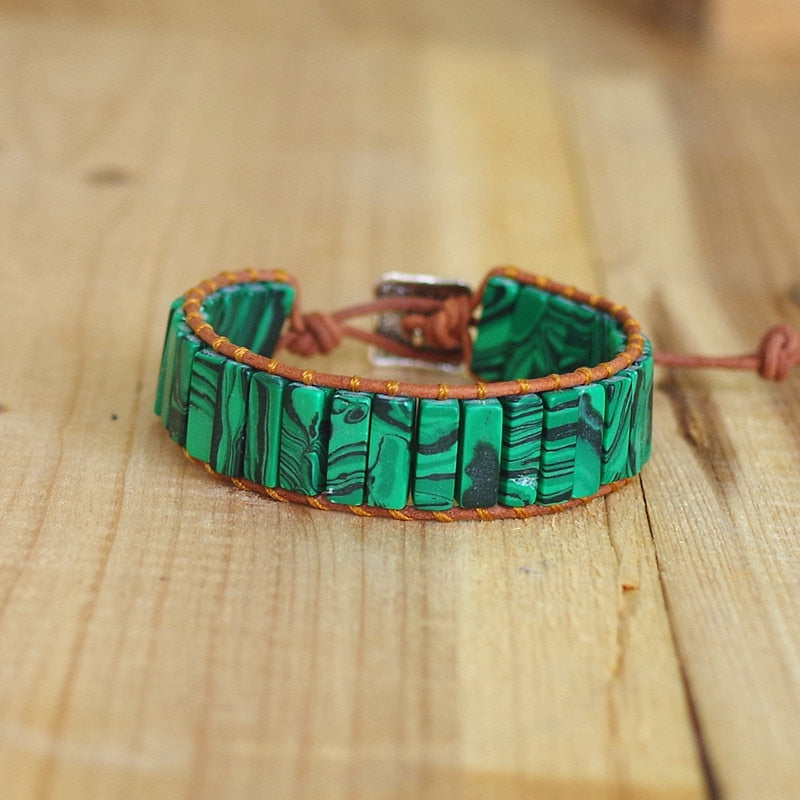 Divine Rebirth Malachite Bracelet