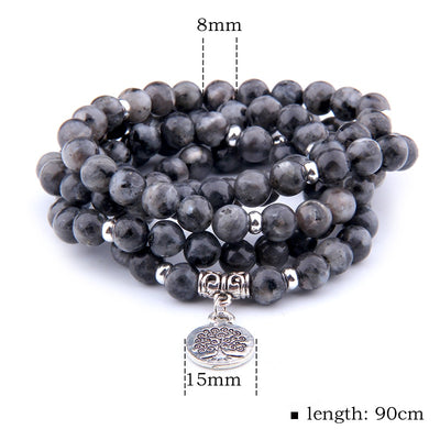 Divine Metamorphosis Labradorite 108 Mala