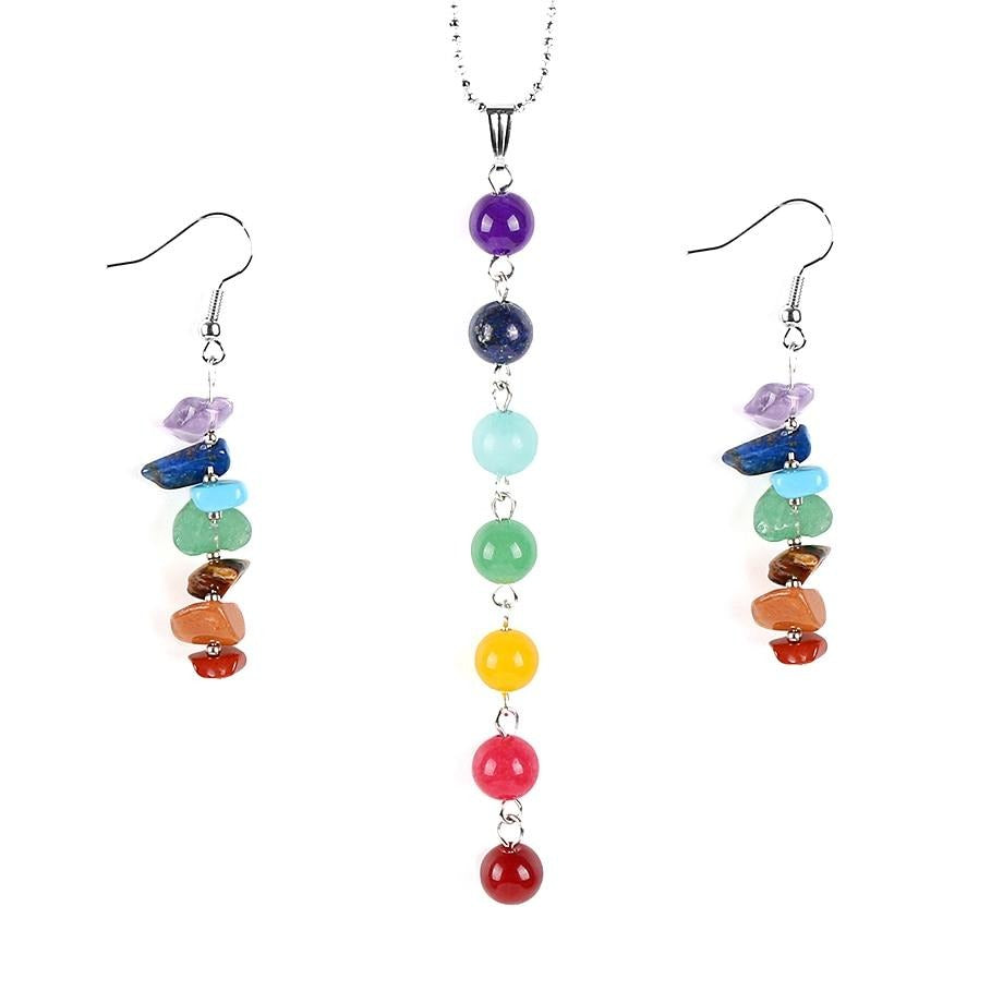 Seven Chakra Reiki Healing Jewelry Set