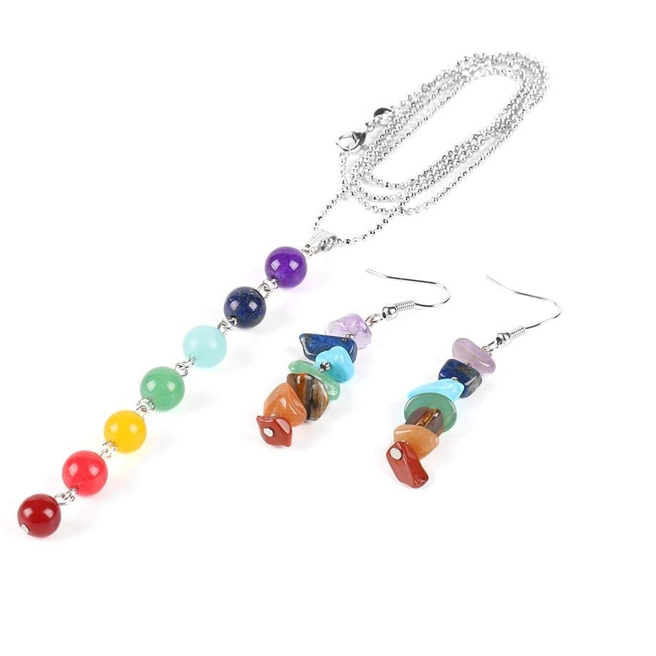 Seven Chakra Reiki Healing Jewelry Set