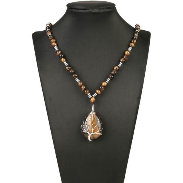 Grounded Strength Tiger’s Eye Necklace