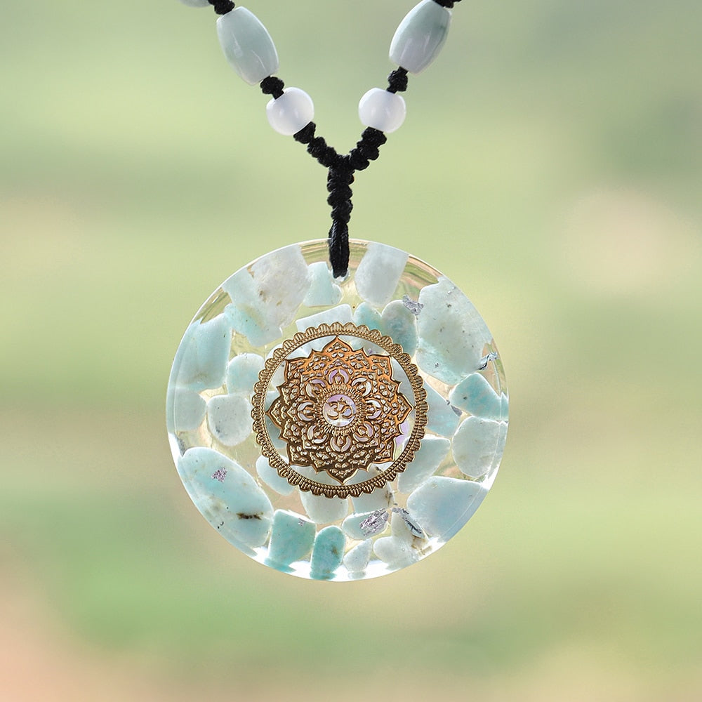 Healing Mandala Orgone Necklace