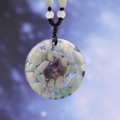 Healing Mandala Orgone Necklace