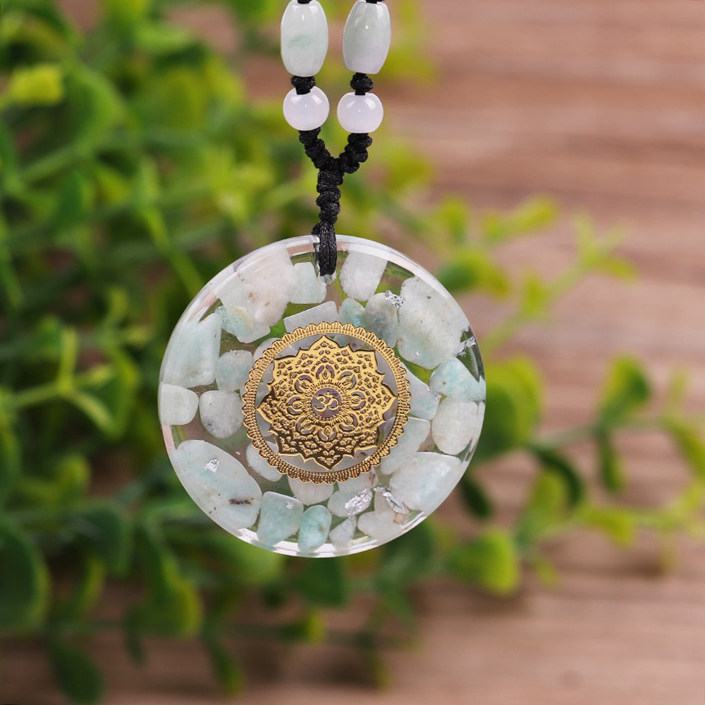 Healing Mandala Orgone Necklace