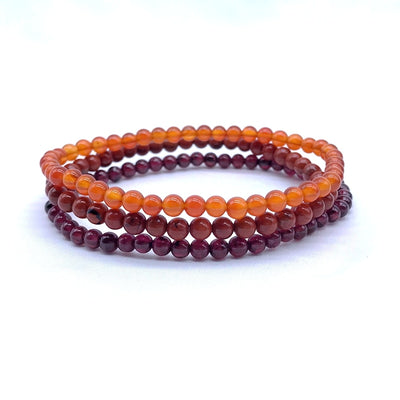 Healing And Energizing Crystal Bracelet Trio