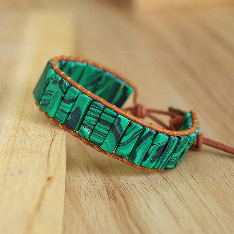 Divine Rebirth Malachite Bracelet