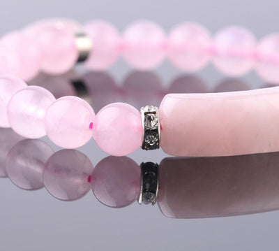 Love Vibration Rose Quartz Bracelet