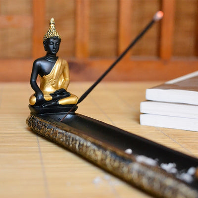 Buddha Resin Stick Incense Burner