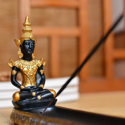 Buddha Resin Stick Incense Burner