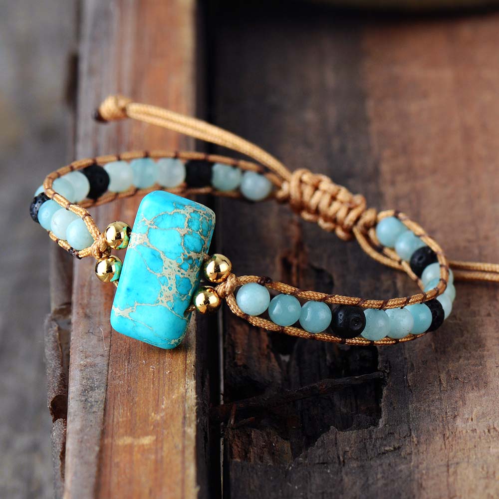 Intention Amplifier Amazonite Bracelet