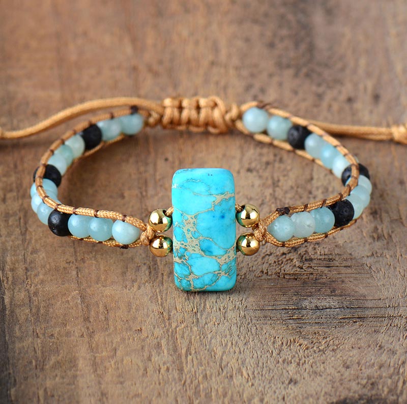 Intention Amplifier Amazonite Bracelet