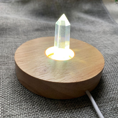 Natural Quartz Energy Generator Lamp