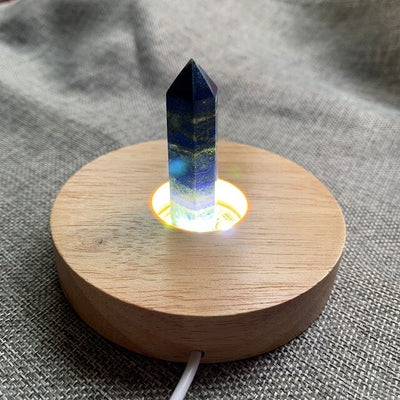 Natural Quartz Energy Generator Lamp