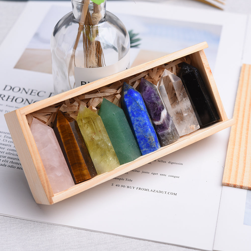 Chakra Glow Up Healing Wand Kit