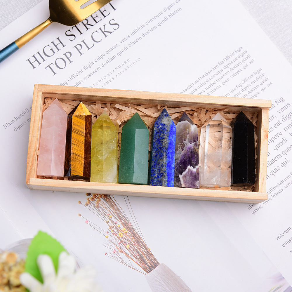 Chakra Glow Up Healing Wand Kit