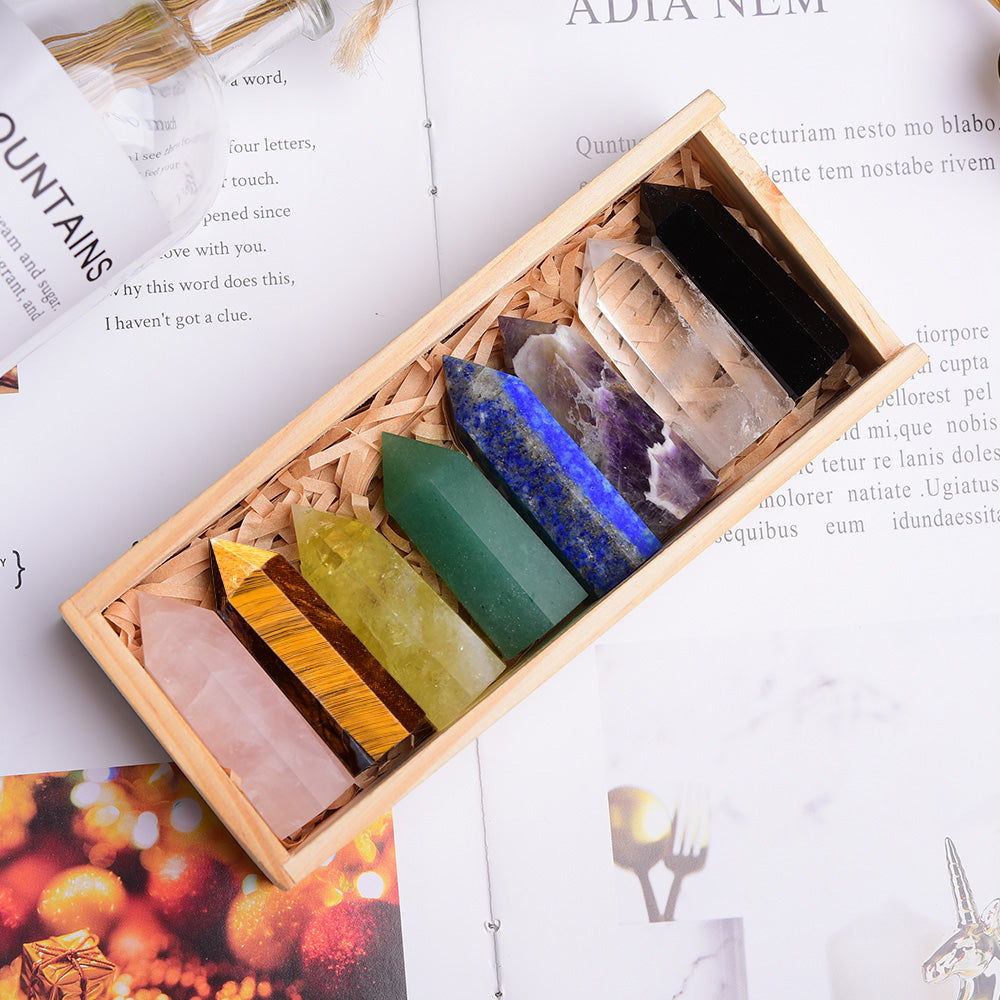 Chakra Glow Up Healing Wand Kit