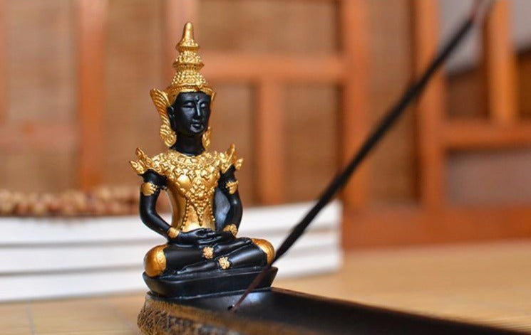 Buddha Resin Stick Incense Burner