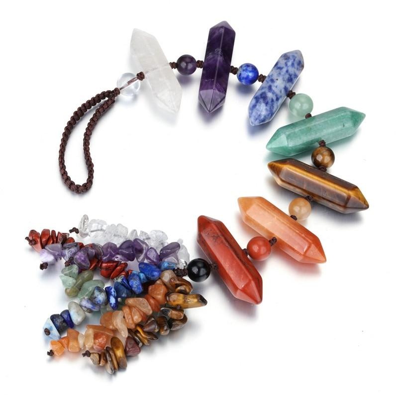 7 Chakra Tumbled Gemstone Ornament