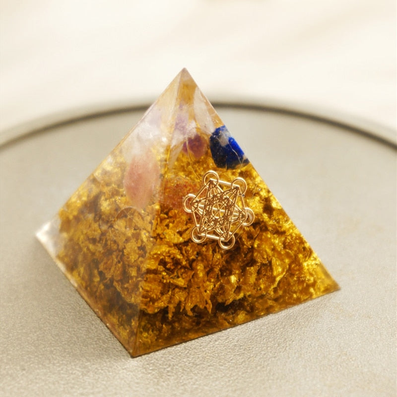 Year Of Abundance Orgone Pyramid