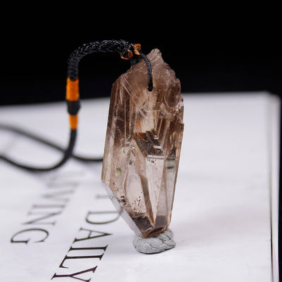 Divine Flow Smoky Quartz Pendant