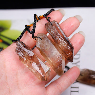 Divine Flow Smoky Quartz Pendant