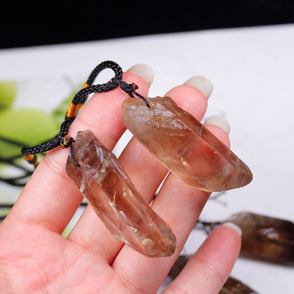 Divine Flow Smoky Quartz Pendant