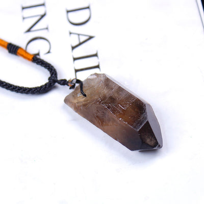 Divine Flow Smoky Quartz Pendant