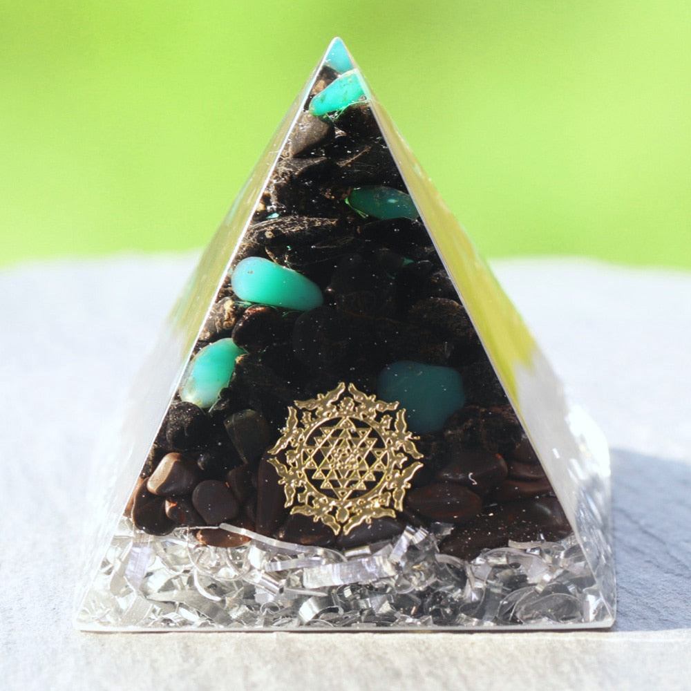 Crystal Protector Orgone Pyramid