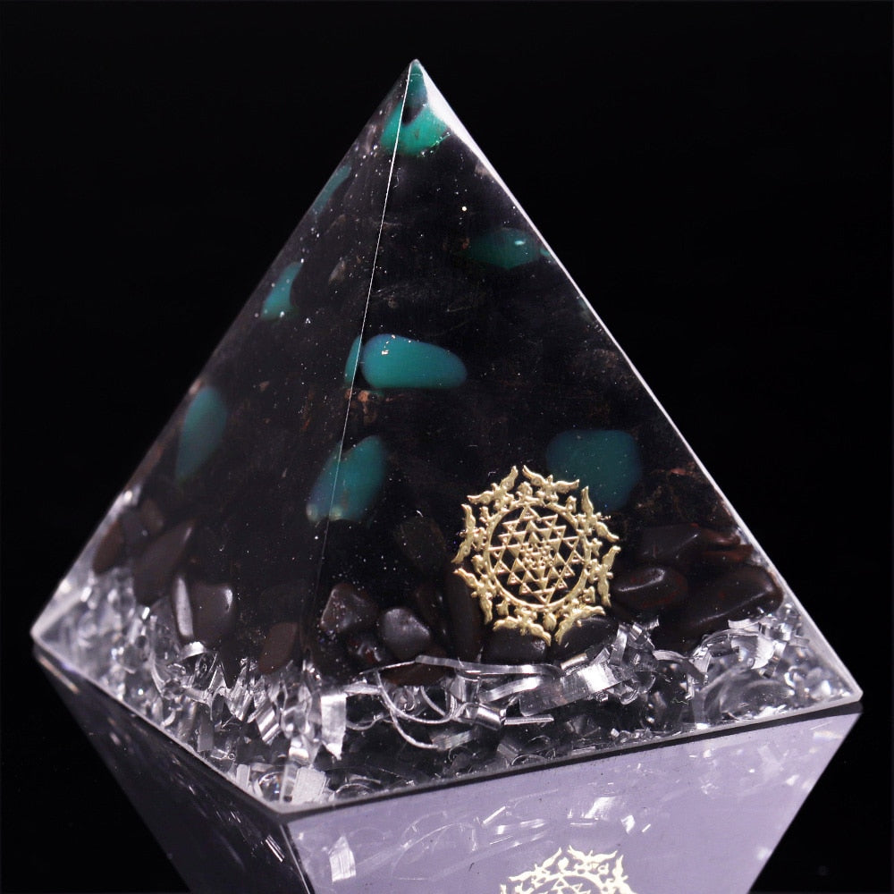 Crystal Protector Orgone Pyramid