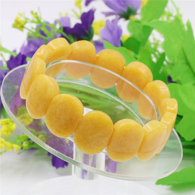 Purity Yellow Jade Bracelet