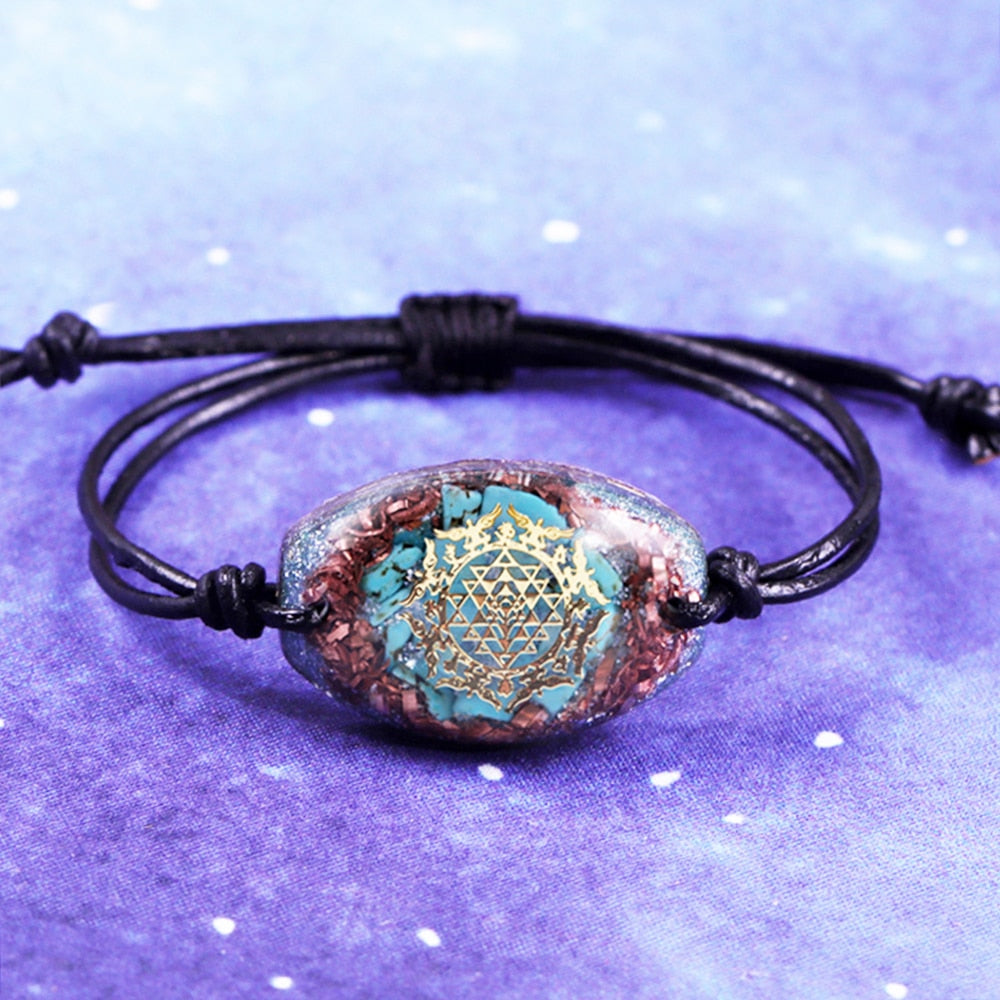 Turquoise Orgone Bracelet