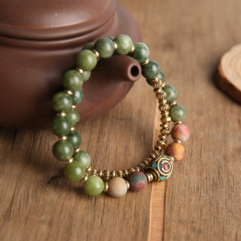 Peace and Prosperity Mala Bracelet