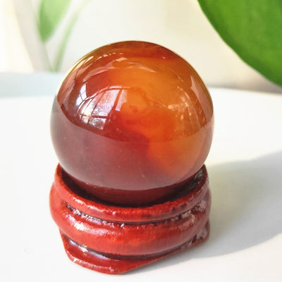 Carnelian Heart Intelligence Sphere