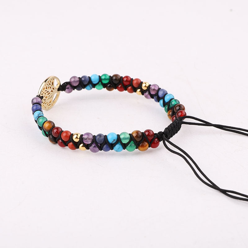 Christmas Colors Chakra Bracelet