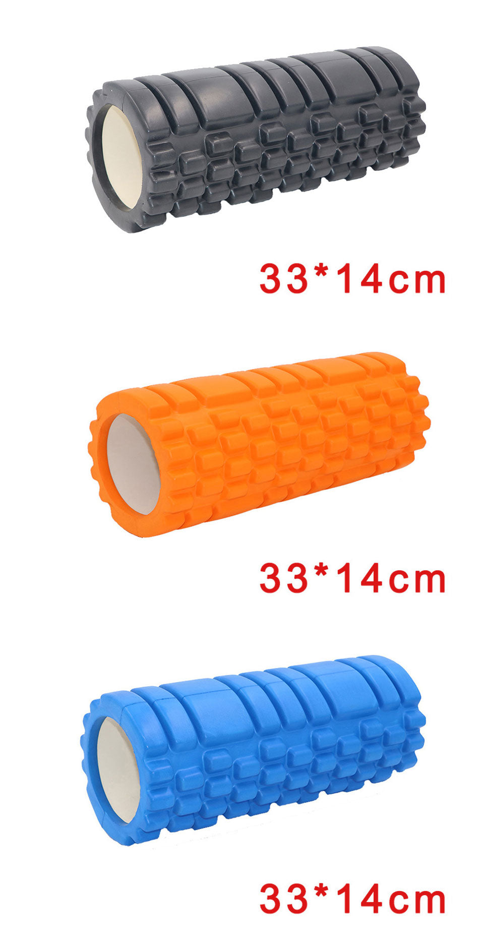 EVA Grid Foam Massage Roller