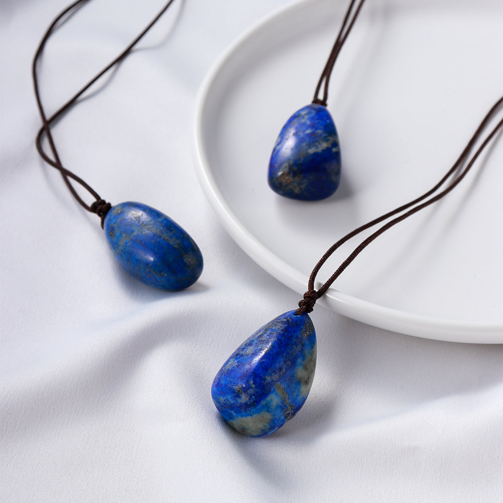 Lapis Lazuli Drop Necklace