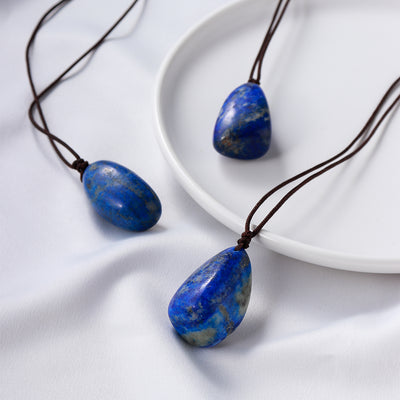 Lapis Lazuli Drop Necklace